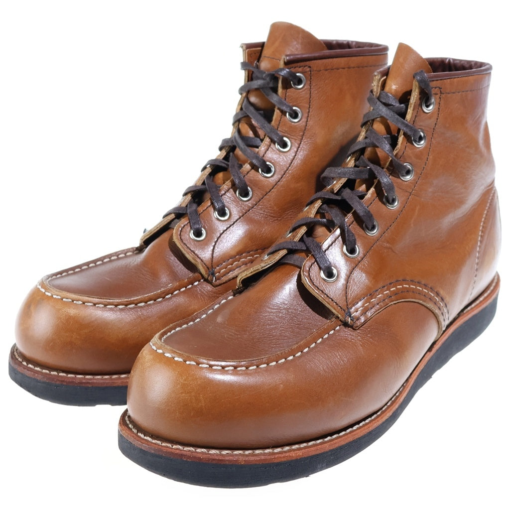 RED WING(レッド ウイング) IRISH SETTER CLASSIC MOC TOE アイリッシュセッター クラシック モックトゥー ベルバリタン レザーブーツ シューズ ブラウン US10/28cm 8852