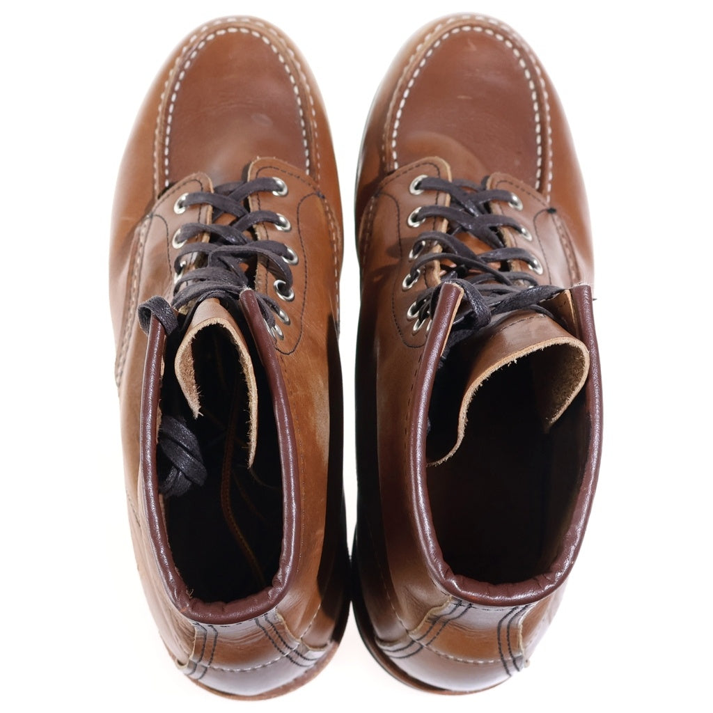 RED WING(レッド ウイング) IRISH SETTER CLASSIC MOC TOE アイリッシュセッター クラシック モックトゥー ベルバリタン レザーブーツ シューズ ブラウン US10/28cm 8852