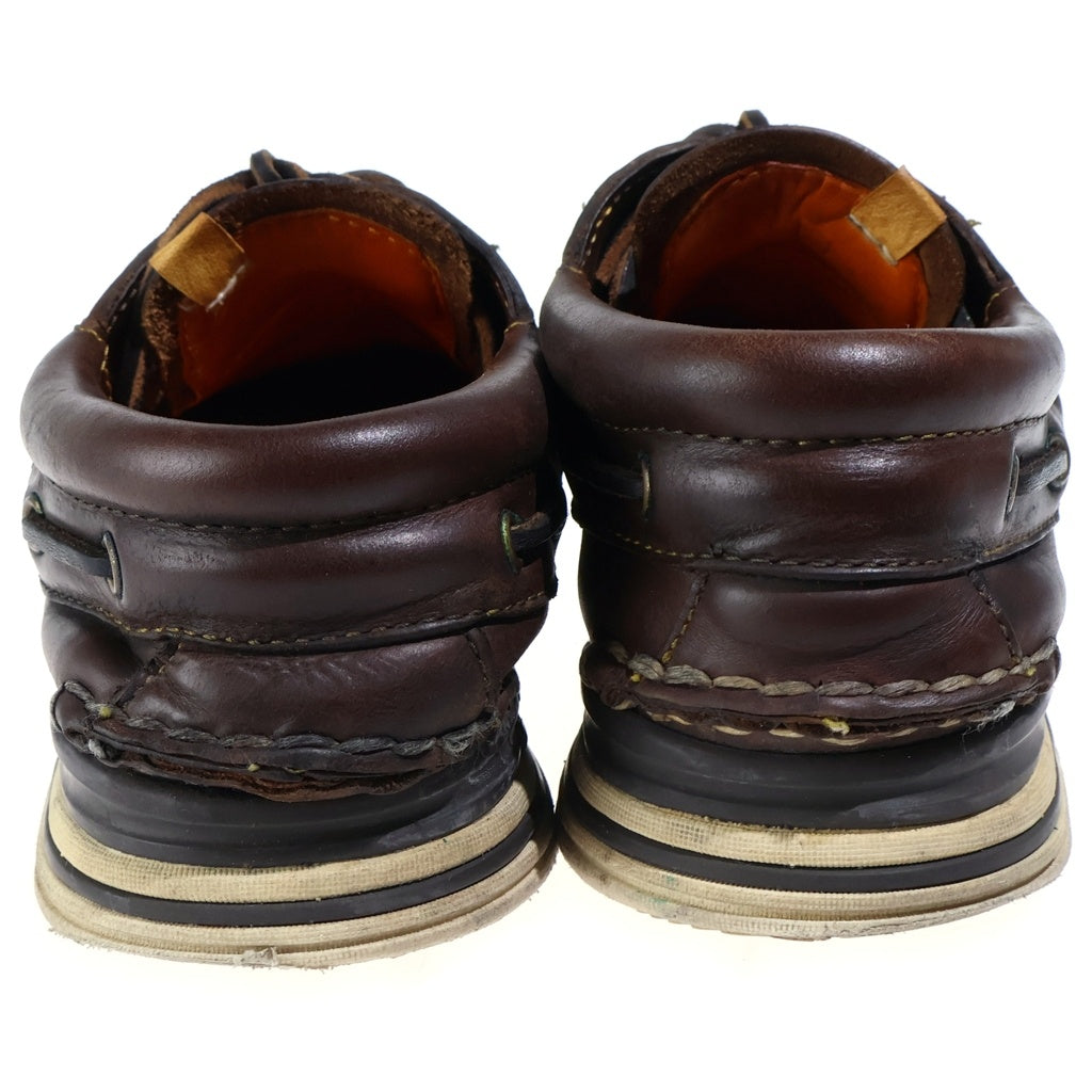 VISVIM(ヴィスヴィム) 【観賞用 2012年モデル】AMERICANA DECK-AMERICANA DECK CREPE-FOLK アメリカンデックフォーク デッキシューズ ブラウン 0112302002007