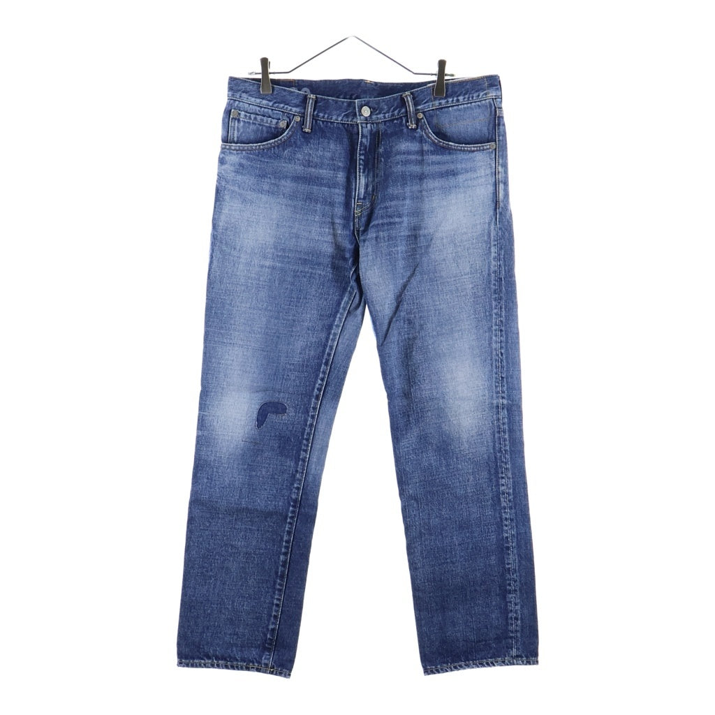 VISVIM(ヴィスヴィム) SOCIAL SCULPTURE DENIM ソーシャルスカルプチャーデニム リペアジーンズ インディゴ 0119205005025