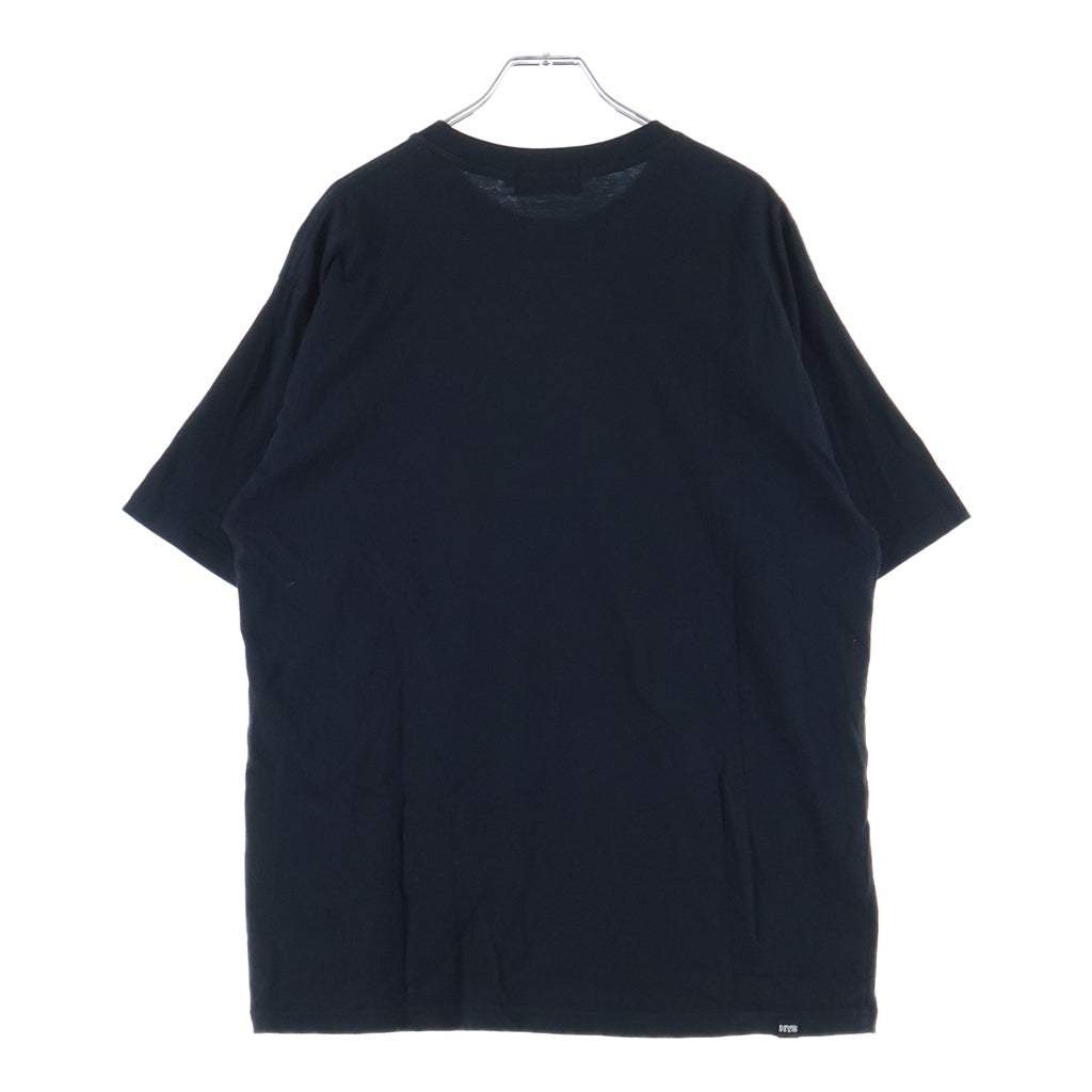 HYSTERIC GLAMOUR(ヒステリックグラマー) SONIC YOUTH フロントプリント クルーネック 半袖Tシャツ カットソー ブラック 02241CT31
