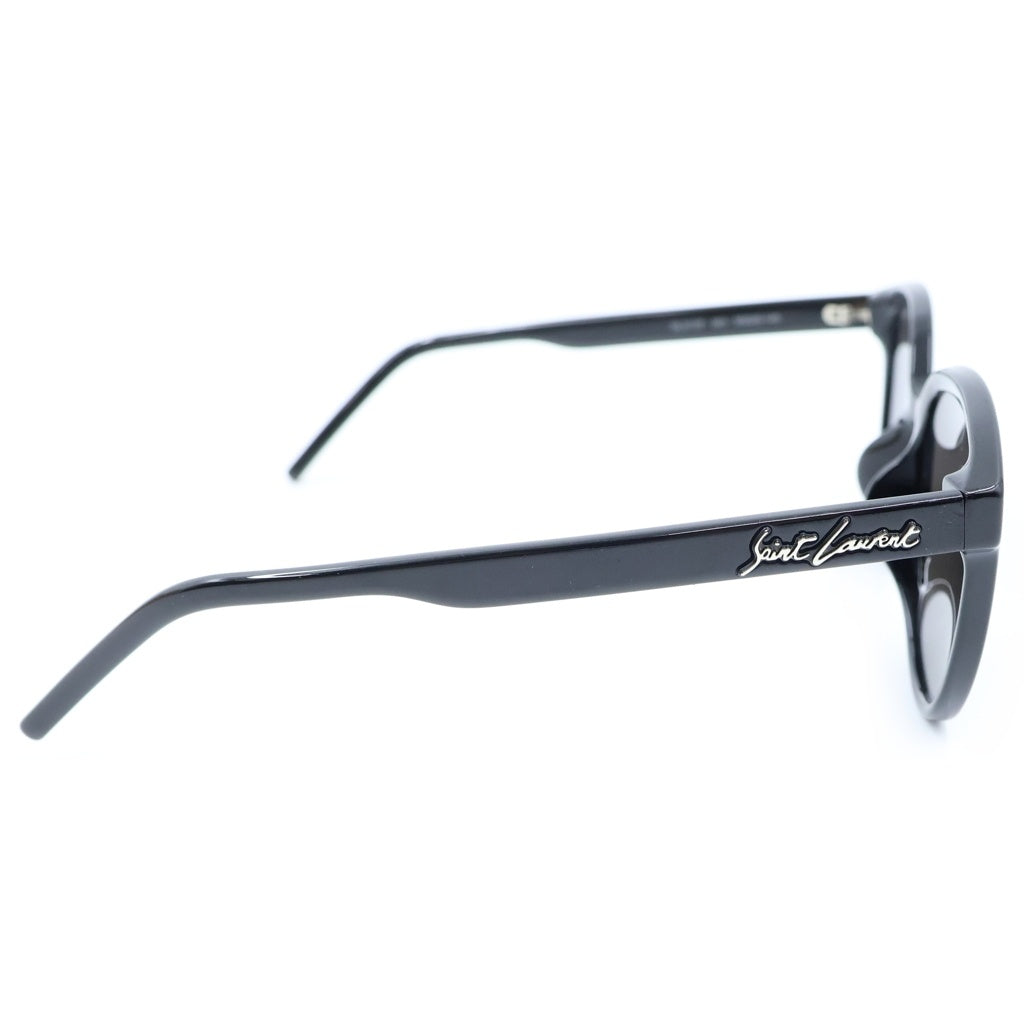 SAINT LAURENT PARIS(サンローランパリ) YSLロゴ スクエアシェイプ サングラス 眼鏡 アイウェア ブラック SL317/F レディース