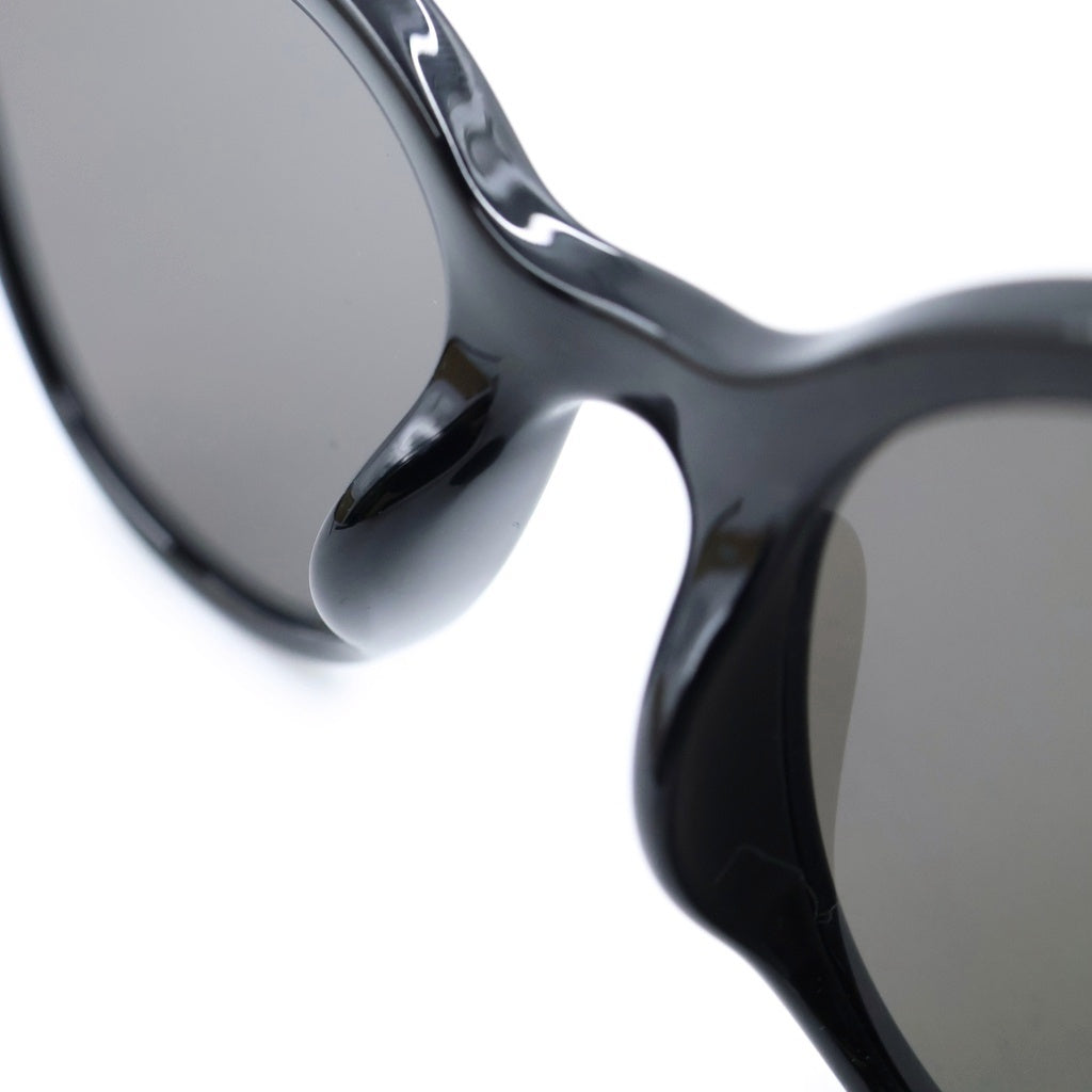 SAINT LAURENT PARIS(サンローランパリ) YSLロゴ スクエアシェイプ サングラス 眼鏡 アイウェア ブラック SL317/F レディース
