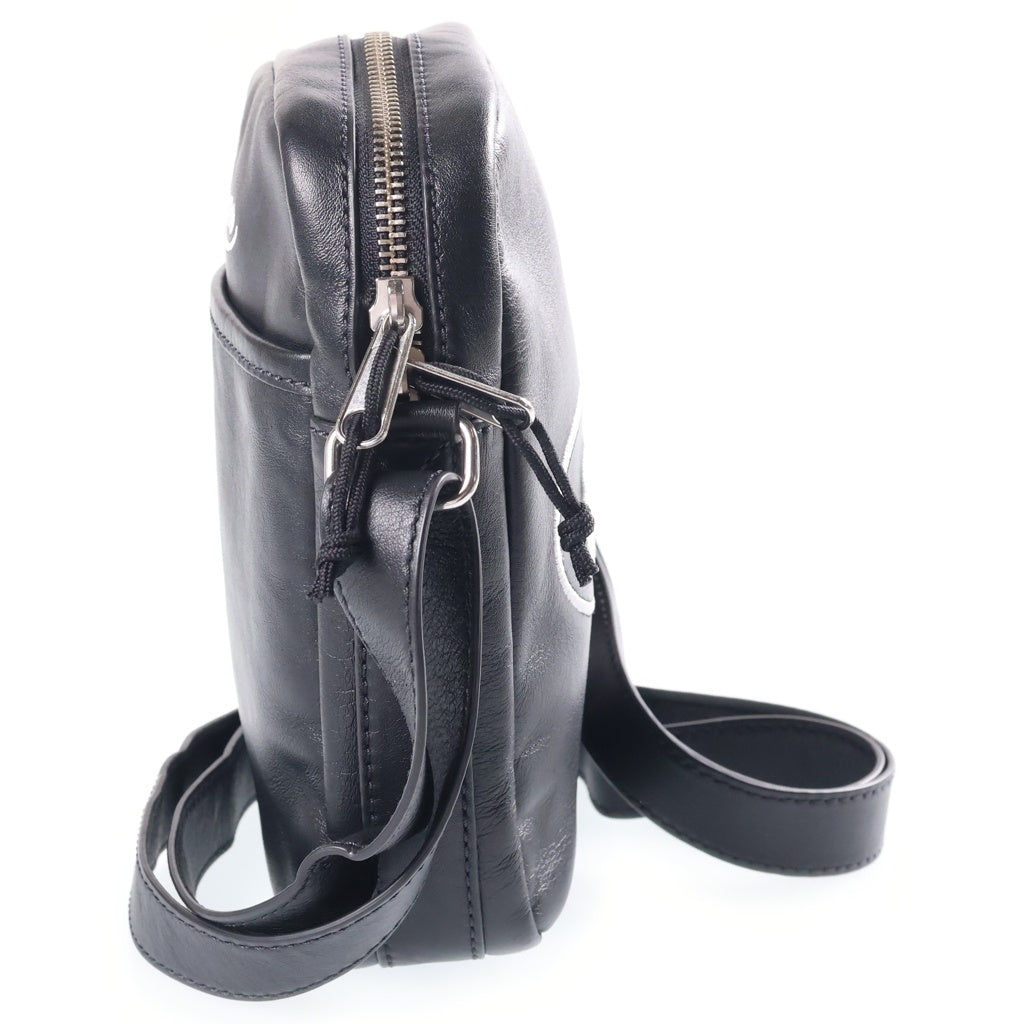 SUPREME(シュプリーム) 25SS ×NIKE Leather Shoulder Bag ナイキ レザー ショルダーバッグ ブラック HJ7964-045
