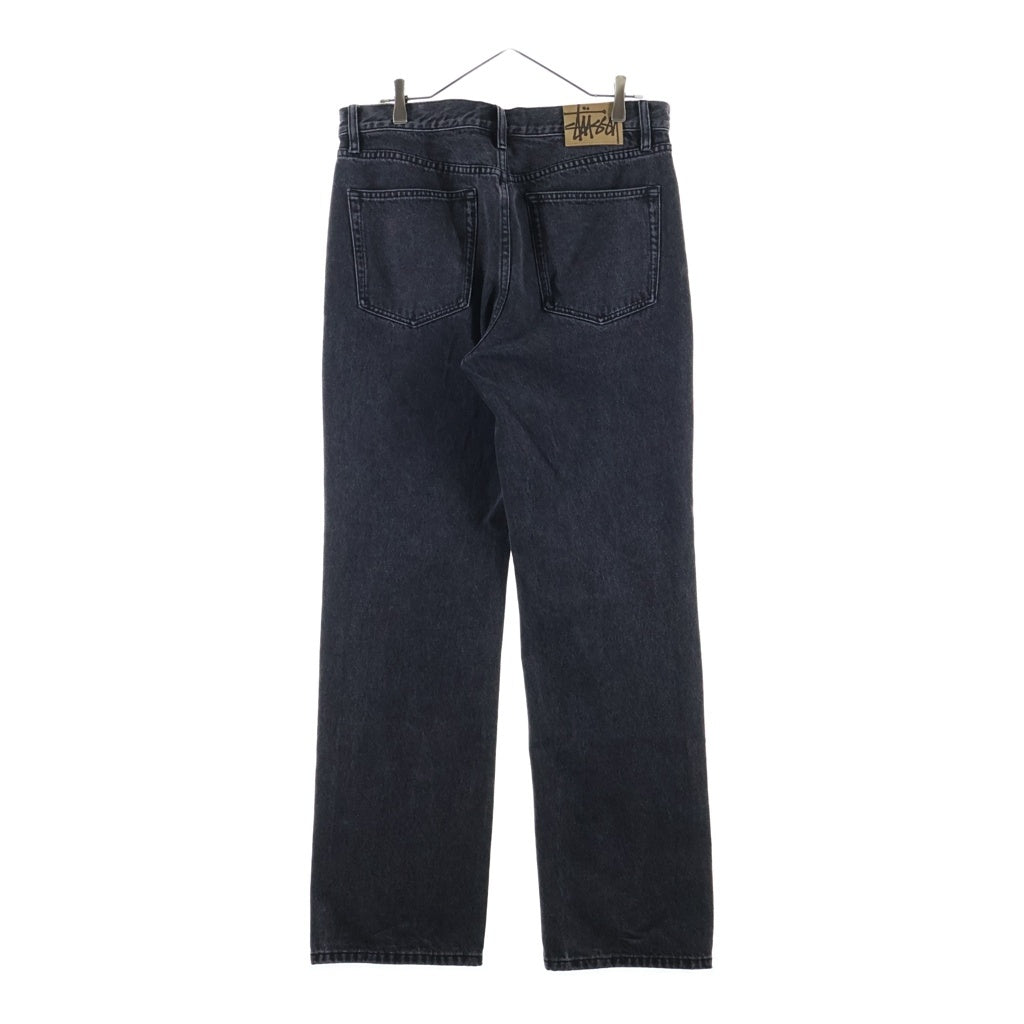 STUSSY(ステューシー) SLIM JEAN DENIM スリム ストレート デニム ジーンズ パンツ ブラック 116763