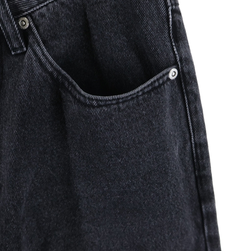STUSSY(ステューシー) SLIM JEAN DENIM スリム ストレート デニム ジーンズ パンツ ブラック 116763