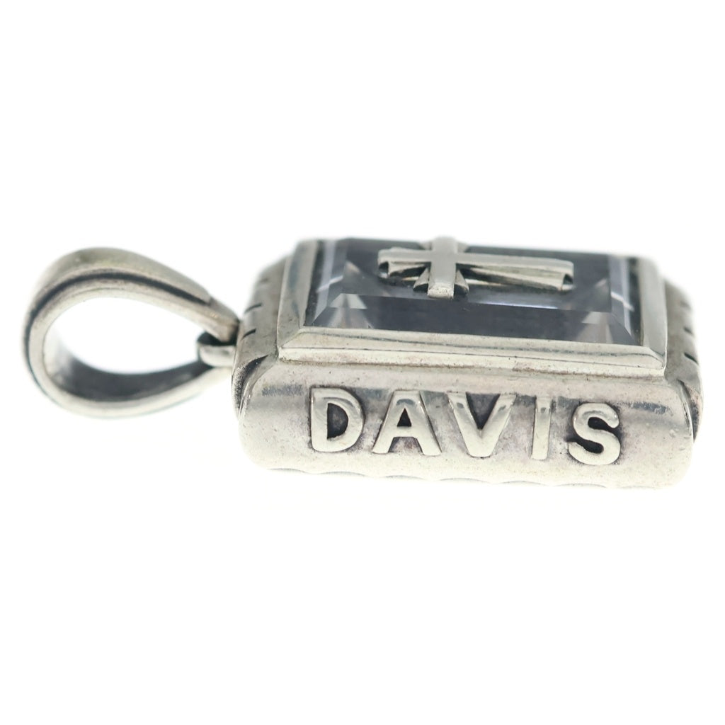 Justin Davis(ジャスティンデイヴィス) FATIMA ファティマ クロス クリスタル ネックレス トップ シルバー