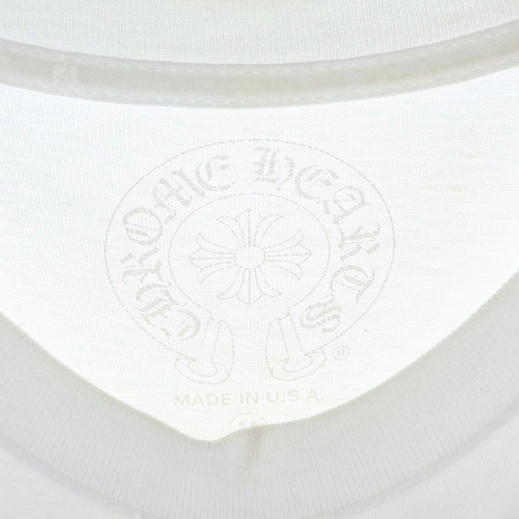 CHROME HEARTS(クロムハーツ) Made in Hollywood Tshirt メイドインハリウッド 両面プリントTシャツ カットソー ホワイト