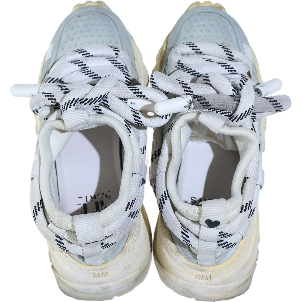 AMI Alexandre Mattiussi(アミアレクサンドルマテュッシ) OTTO SNEAKER スエード レザーローカットスニーカー シューズ グレー/ホワイト USN416-873