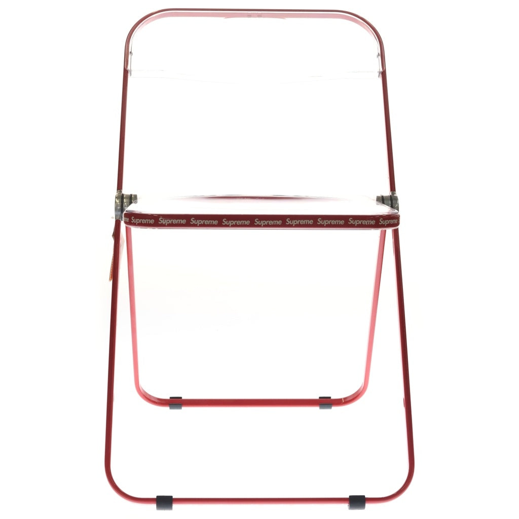 SUPREME(シュプリーム) 22SS Anonima Castelli Plia Chair アノニマ カステリ プリア チェア 椅子 レッド/クリア