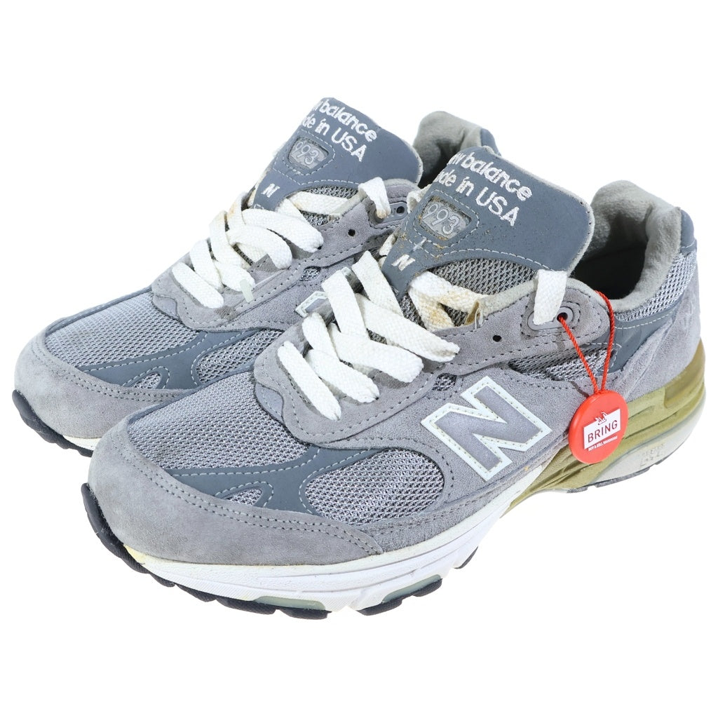New Balance(ニューバランス) MR993GL スウェード ローカットスニーカー シューズ グレー US7.5/25.5cm