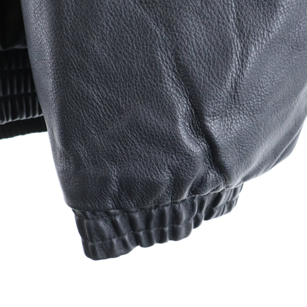 SUPREME(シュプリーム) 19AW ×NIKE Leather Anorak レザーアノラックジャケット ブラック CK6218-010