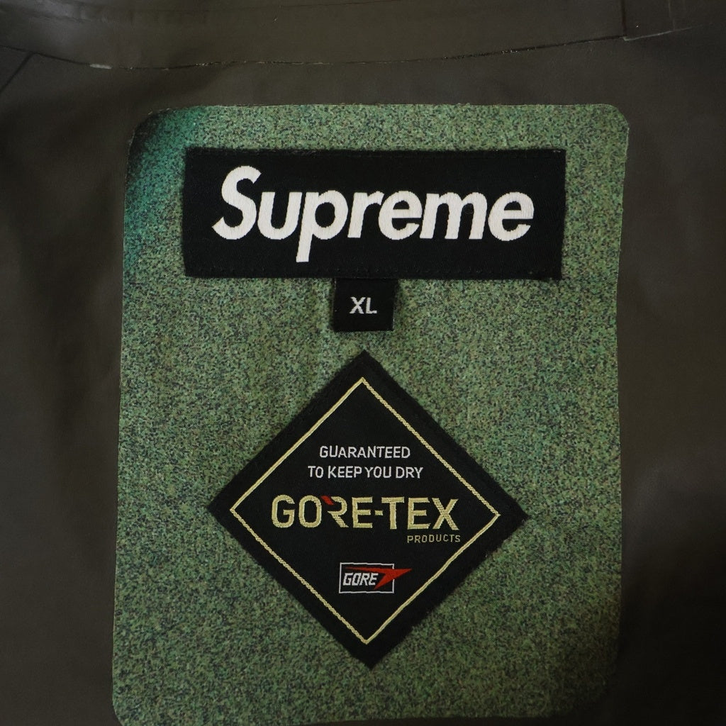 SUPREME(シュプリーム) 21SS GORE-TEX Paclite Shell Jacket Olive Swirl ゴアテックス シェル ジャケット オリーブ スワール グリーン