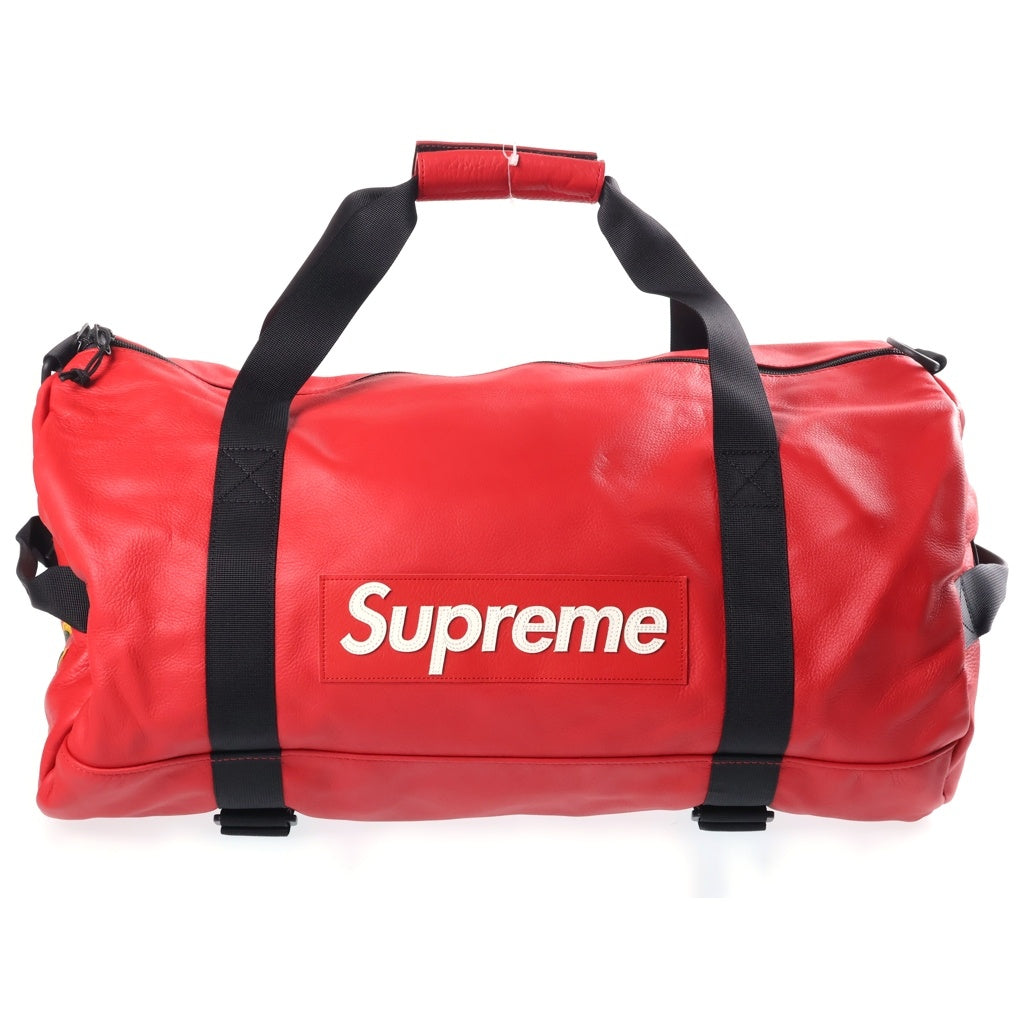SUPREME(シュプリーム) 19AW ×NIKE Leather Duffel Bag レザーダッフルバッグ レッド CN4503-687