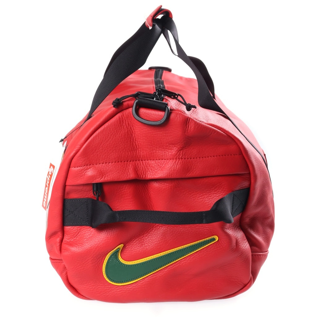 SUPREME(シュプリーム) 19AW ×NIKE Leather Duffel Bag レザーダッフルバッグ レッド CN4503-687