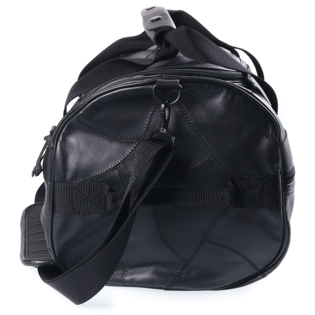 SUPREME(シュプリーム) 19AW Patchwork Leather Duffel Bag 31L パッチワーク レザーダッフルバッグ ブラック