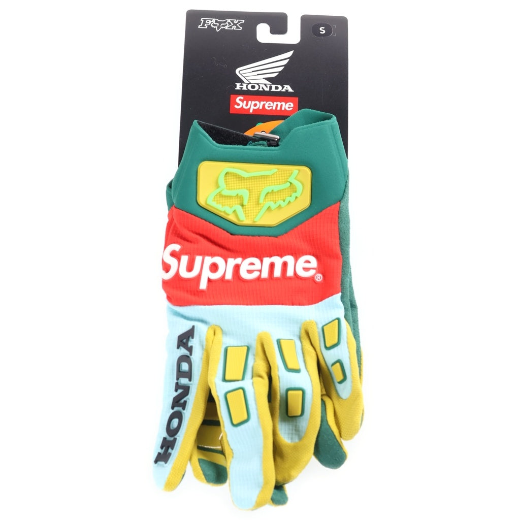 SUPREME(シュプリーム) 19AW ×HONDA ×Fox Racing Gloves ホンダ フォックスレーシング グローブ 手袋 グリーン