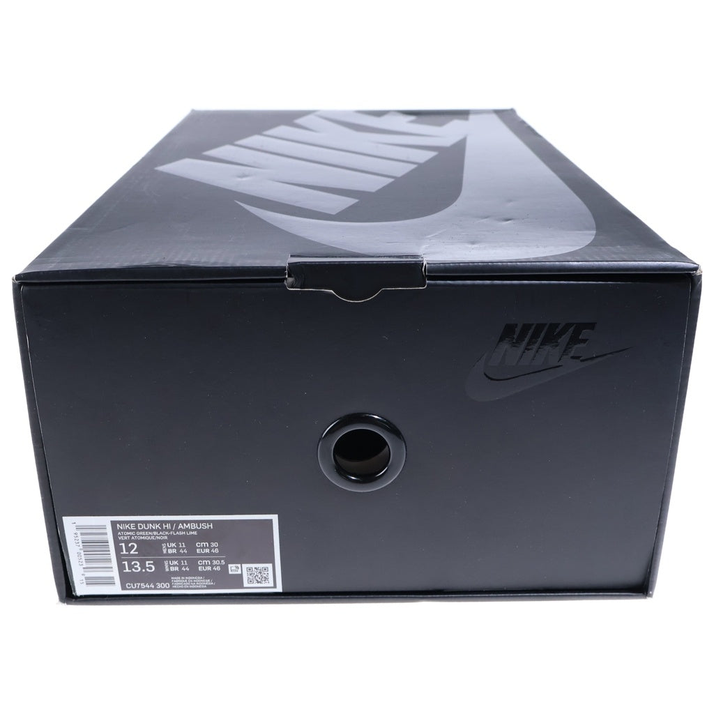 NIKE(ナイキ) ×AMBUSH DUNK HIGH FLASH LIME CU7544-300 アンブッシュ ダンク フラッシュライム ハイカットスニーカー ライムグリーン US12/30cm