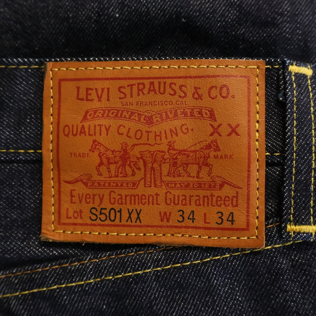 Levi's VINTAGE CLOTHING(リーバイス ビンテージ クロージング) S501XX 1994年大戦復刻モデル 日本製 デニムパンツ インディゴ 44501-0088