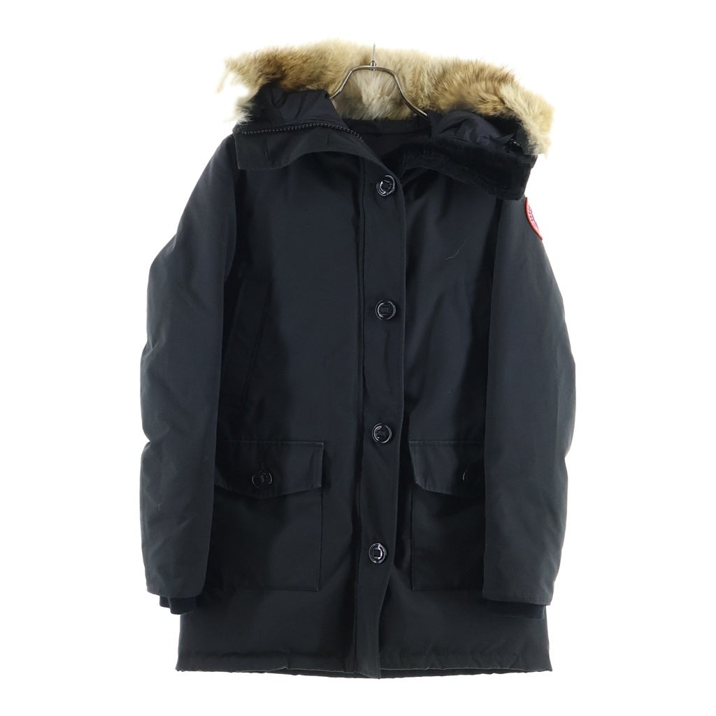 CANADA GOOSE(カナダグース) BRONTE PARKA ブロンテ パーカー ポリエステル×コットン ダウンジャケット アウターブラック 04T-02216616