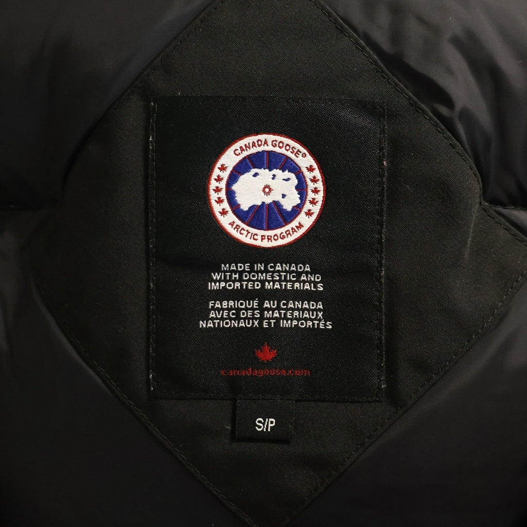 CANADA GOOSE(カナダグース) BRONTE PARKA ブロンテ パーカー ポリエステル×コットン ダウンジャケット アウターブラック 04T-02216616