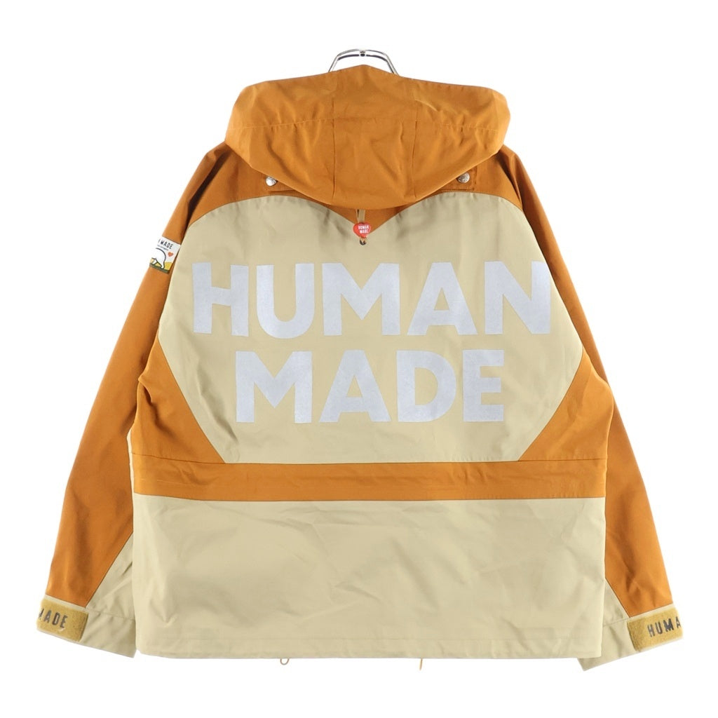 HUMAN MADE(ヒューマンメイド) 22AW 3-Layer Shell Jacket 3レイヤーシェルジャケット オレンジ/ベージュ HM24JK023