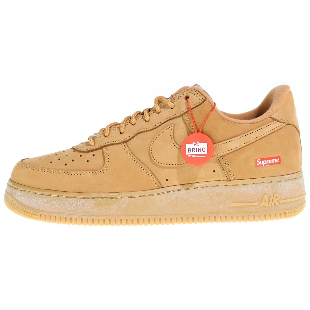 NIKE(ナイキ) ×SUPREME AIR FORCE 1 LOW SP DN1555-200 シュプリーム エアフォースワン ウィート ローカットスニーカー ベージュ US10/28m