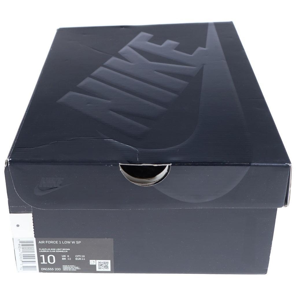 NIKE(ナイキ) ×SUPREME AIR FORCE 1 LOW SP DN1555-200 シュプリーム エアフォースワン ウィート ローカットスニーカー ベージュ US10/28m