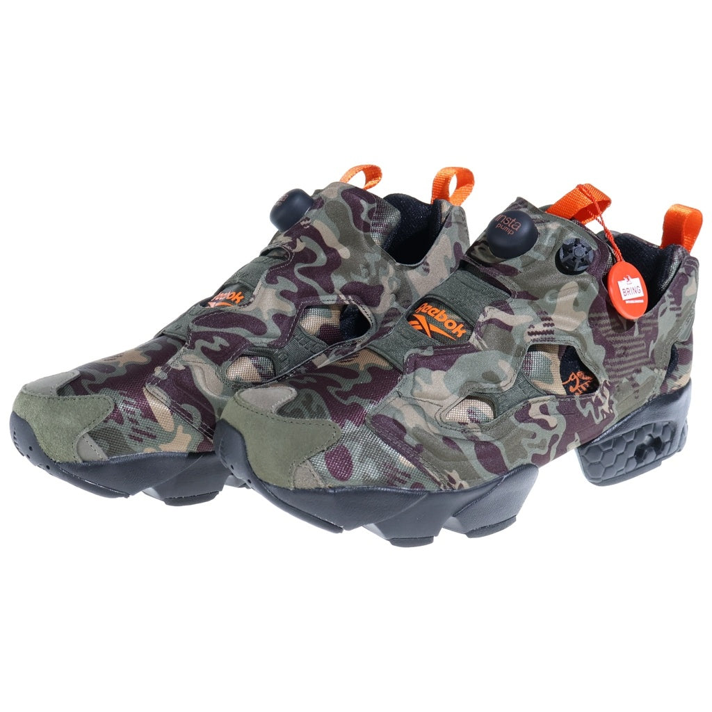 Reebok(リーボック) INSTAPUMP FURY CAMO DV6962 インスタポンプフューリー OG カモ ローカットスニーカー シューズ カーキ US9.5/27.5cm