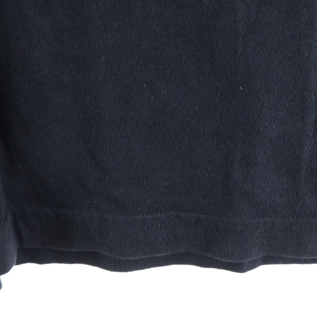 CHROME HEARTS(クロムハーツ) Neck Logo ネックロゴ クルーネック半袖Tシャツカットソー ブラック