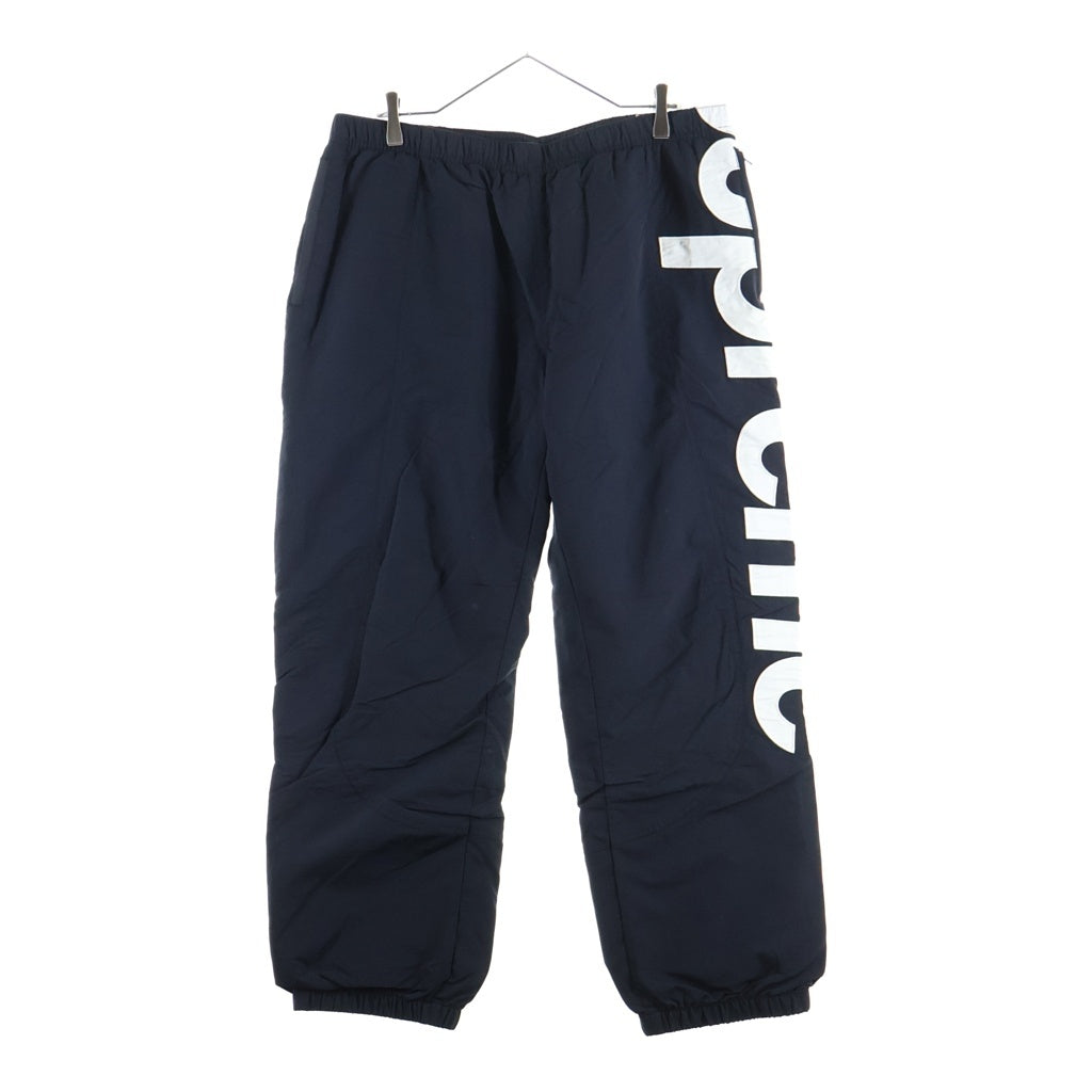 SUPREME(シュプリーム) 21SS Spellout Track Pantサイドロゴ スペルアウト ナイロントラック パンツ ブラック