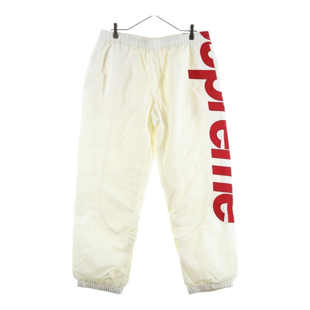 SUPREME(シュプリーム) 21SS Spellout Track Pant サイドロゴ スペルアウト ナイロントラック パンツ ホワイト