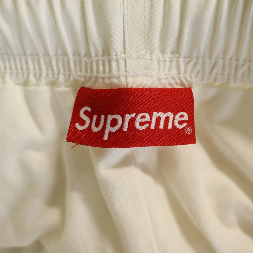 SUPREME(シュプリーム) 21SS Spellout Track Pant サイドロゴ スペルアウト ナイロントラック パンツ ホワイト