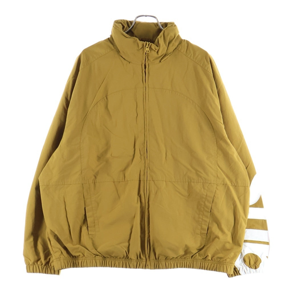 SUPREME(シュプリーム) 21SS Spellout Track Jacket 袖ロゴ スペルアウト ナイロントラック ジャケット ブラウン