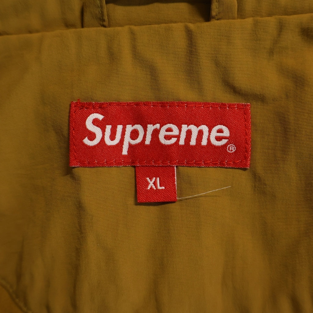 SUPREME(シュプリーム) 21SS Spellout Track Jacket 袖ロゴ スペルアウト ナイロントラック ジャケット ブラウン