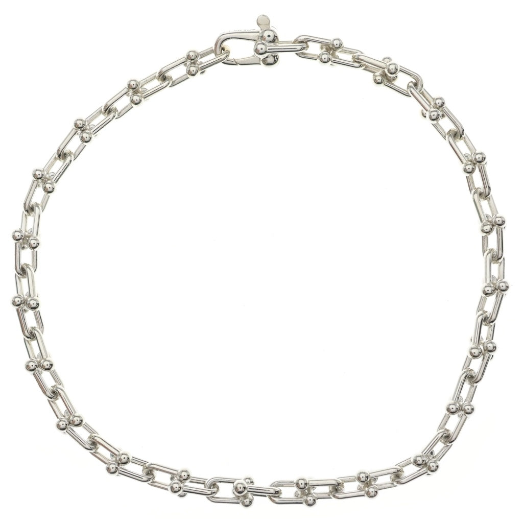 TIFFANY & Co.(ティファニー) ハードウェア マイクロリンクブレスレット シルバー レディース