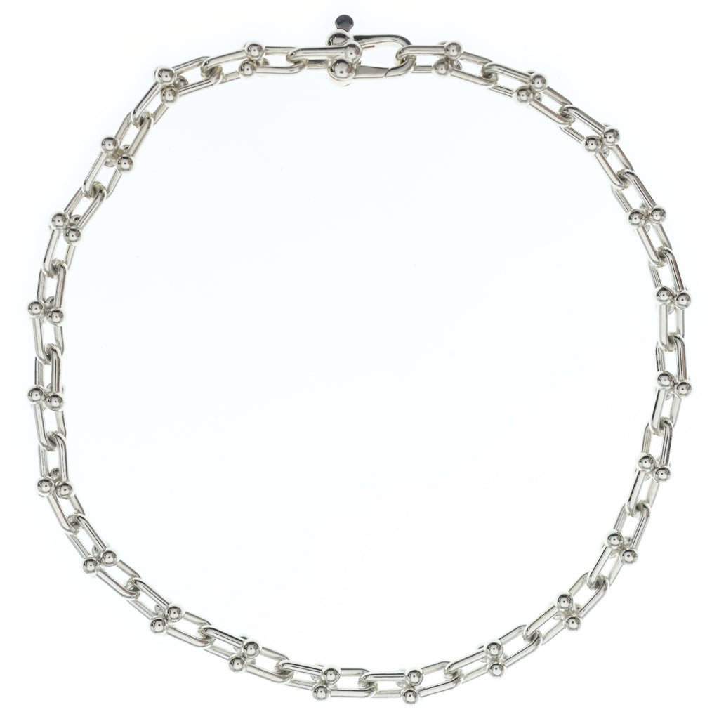 TIFFANY & Co.(ティファニー) ハードウェア マイクロリンクブレスレット シルバー レディース