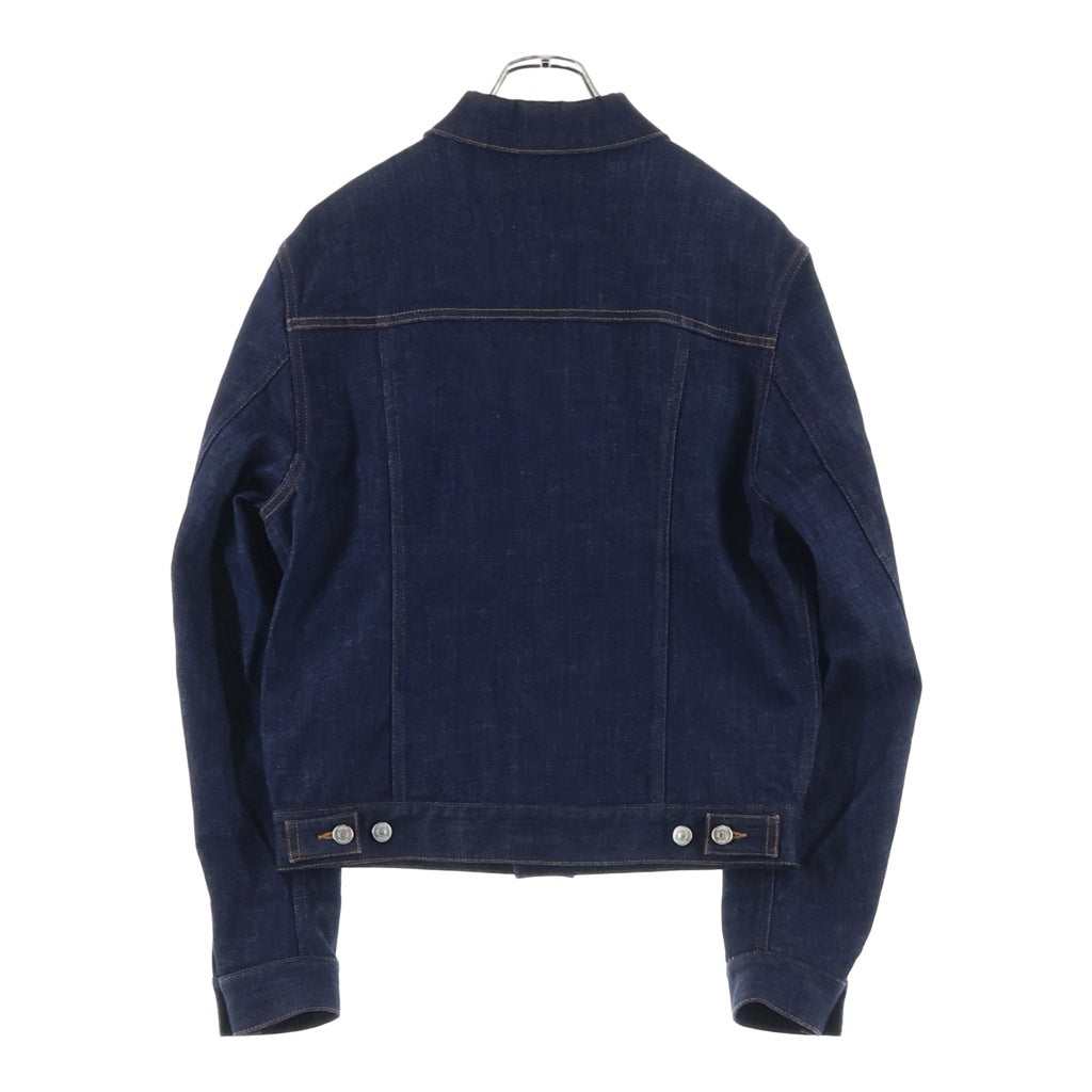 Christian Dior(クリスチャンディオール) 20SS トロッターロゴ オブリーク柄 デニムジャケット インディゴ 013D482B226X