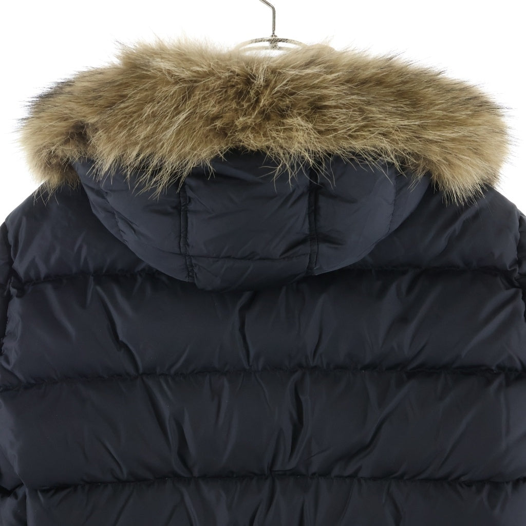 MONCLER(モンクレール) CLUNY GIUBBOTTO クラニー ファーダウンジャケット ブラック F20911B52502