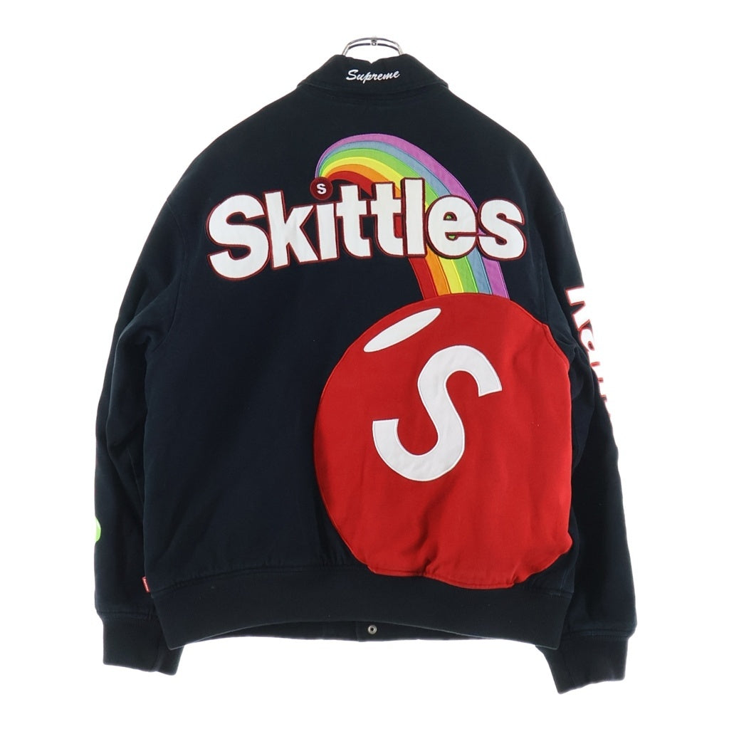 SUPREME(シュプリーム) 21AW ×MITCHELL&NESS ×SKITTLES Varsity Jacket ミッチェルアンドネス スキットルズ ヴァーシティージャケット マルチカラー