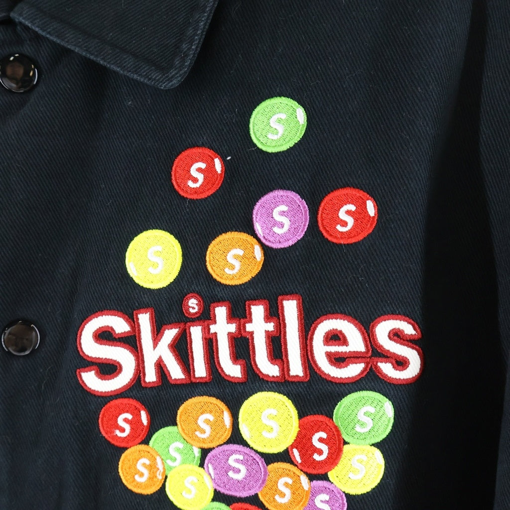 SUPREME(シュプリーム) 21AW ×MITCHELL&NESS ×SKITTLES Varsity Jacket ミッチェルアンドネス スキットルズ ヴァーシティージャケット マルチカラー