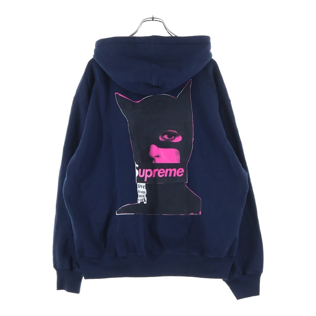 SUPREME(シュプリーム) 23AW Catwoman Hooeded Sweatshirt キャットウーマン スウェットプルオーバーパーカー ネイビー