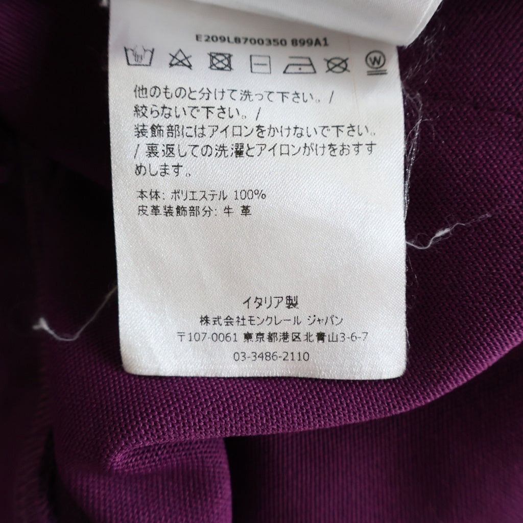 MONCLER(モンクレール) ×Palm Angels GENIUS8 PANTALONE モンクレール サイドライン トラックパンツ パープル E209L8700350 899A1