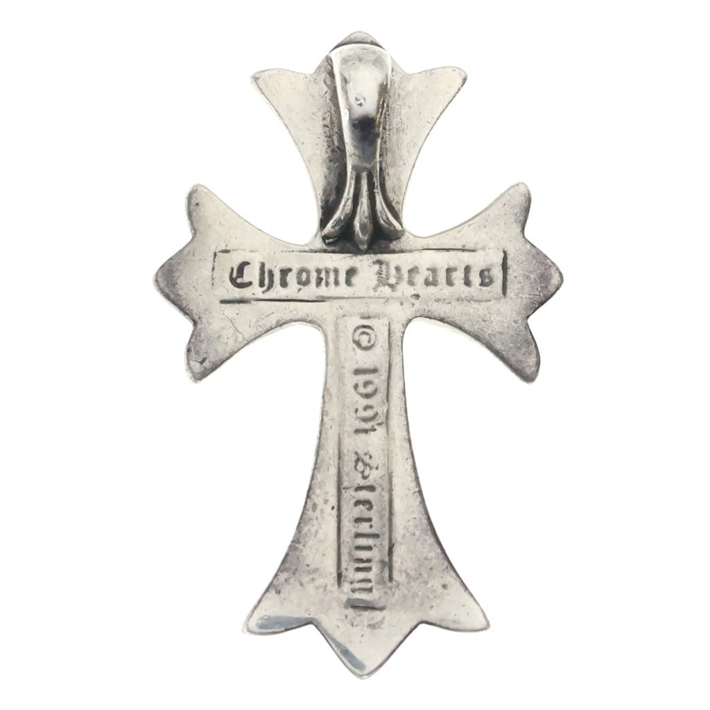 CHROME HEARTS(クロムハーツ) CH CRS SML スモールCHクロス ペンダントトップ BCA219 シルバー