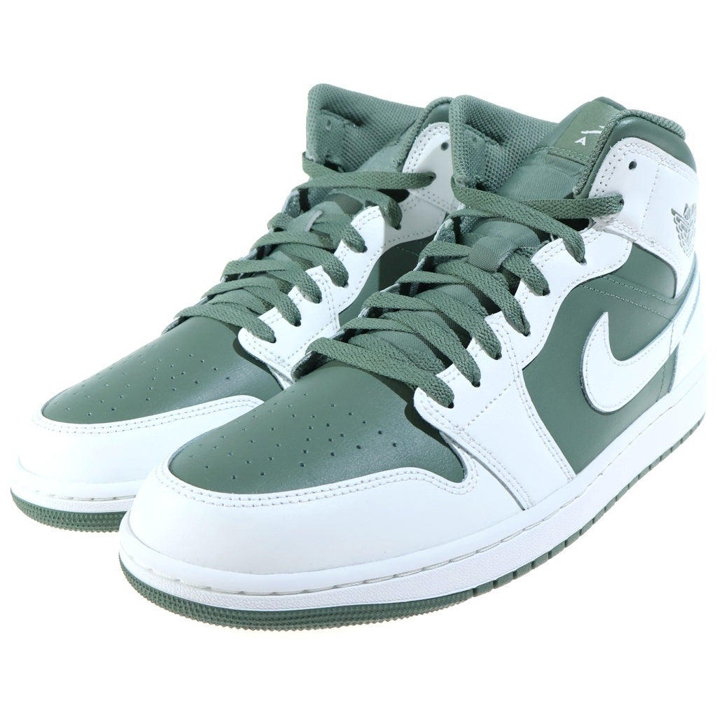 NIKE(ナイキ) Air Jordan 1 Mid Summit White Vintage エアジョーダン1 ミッド サミットホワイト ヴィンテージライケン ハイカットスニーカーシューズ US12/30cm DQ8426-107