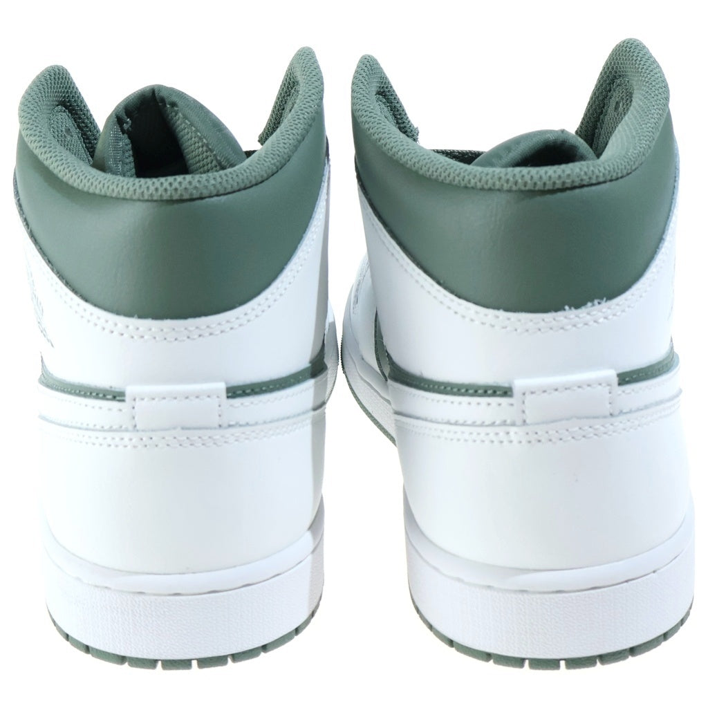 NIKE(ナイキ) Air Jordan 1 Mid Summit White Vintage エアジョーダン1 ミッド サミットホワイト ヴィンテージライケン ハイカットスニーカーシューズ US12/30cm DQ8426-107