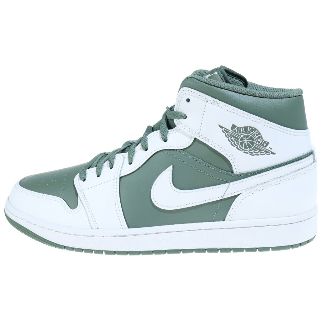 NIKE(ナイキ) Air Jordan 1 Mid Summit White Vintage エアジョーダン1 ミッド サミットホワイト ヴィンテージライケン ハイカットスニーカーシューズ US12/30cm DQ8426-107