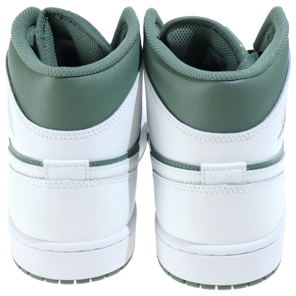 NIKE(ナイキ) Air Jordan 1 Mid Summit White Vintage エアジョーダン1 ミッド サミットホワイト ヴィンテージライケン ハイカットスニーカーシューズ US12/30cm DQ8426-107
