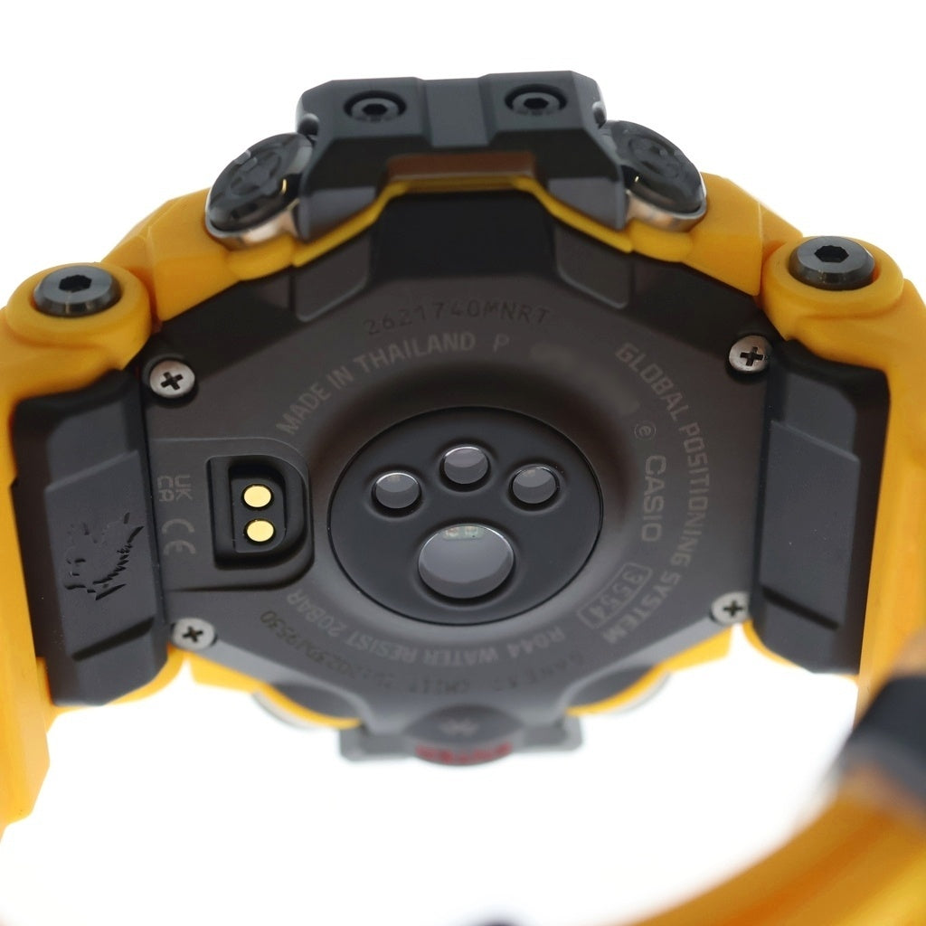 CASIO G-SHOCK(カシオ ジーショック) RANGEMAN MASTER OF G LAND GPR-H1000 光学式心拍計 ソーラーアシスト 時計 イエロー