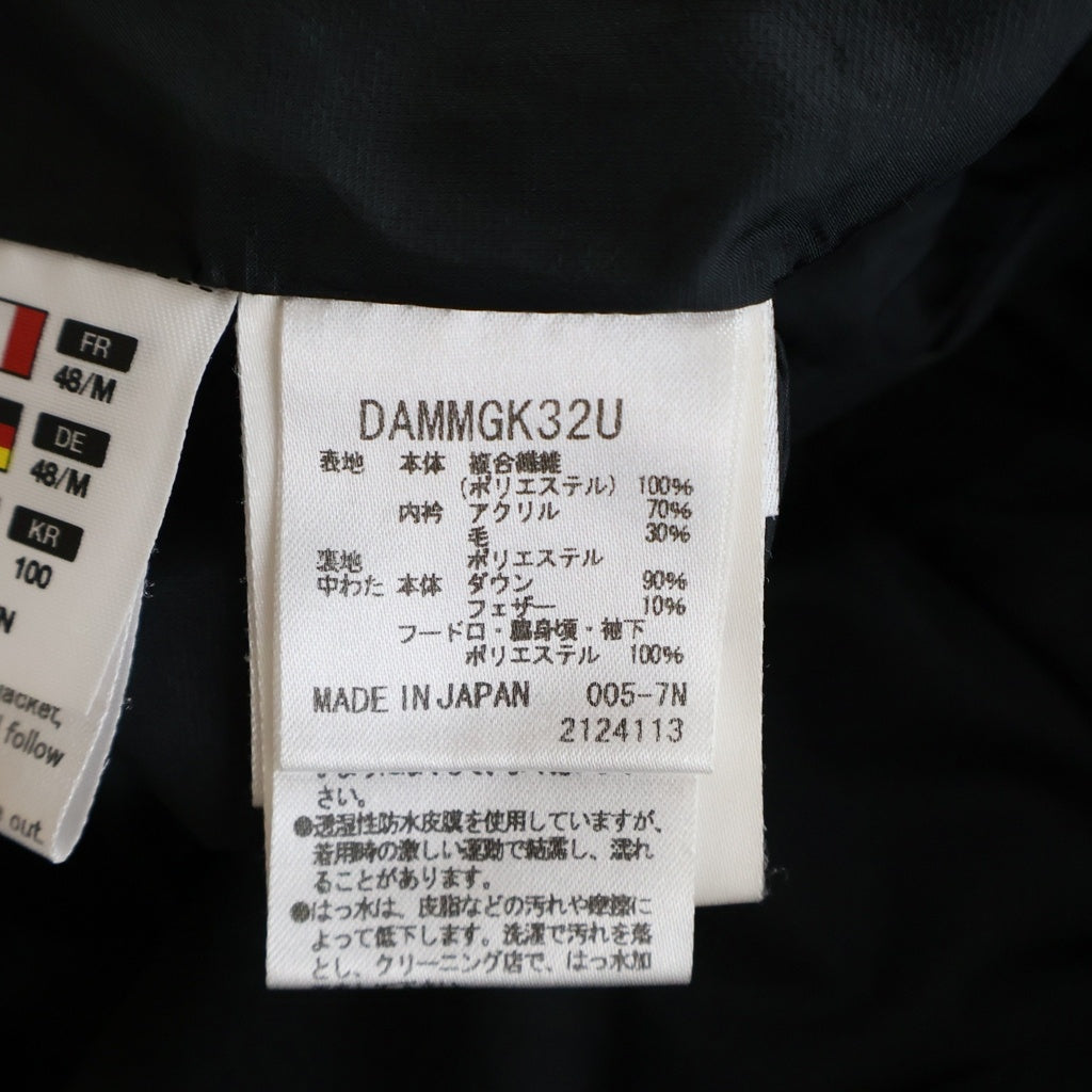 DESCENTE(デサント) ALLTERRAIN SHUTTLE オルテライン 水沢ダウンジャケット ブラック DAMMGK32U